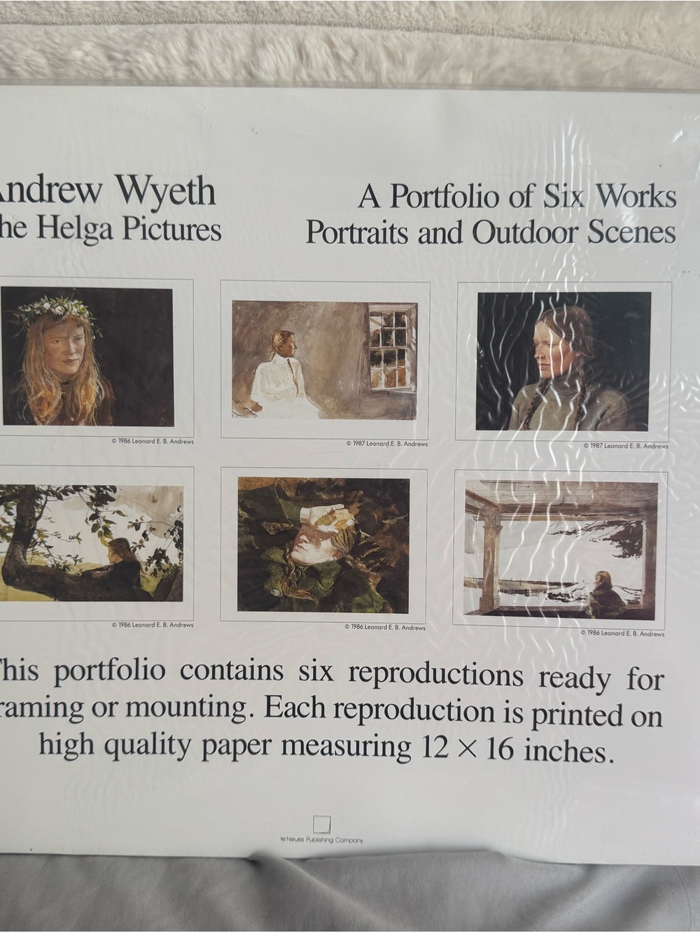 'The Helga Pictures' Portfolio - White